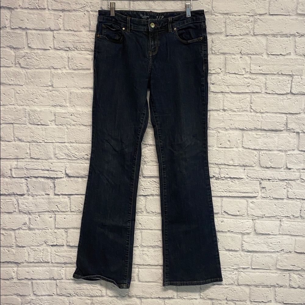 The Limited 312 Dark Wash Long Inseam Bootcut Jeans Size 8
